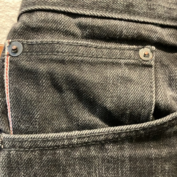 Selvedge brave star black “true straight” size 35. Great cond.! Made in the USA! - Picture 4 of 8